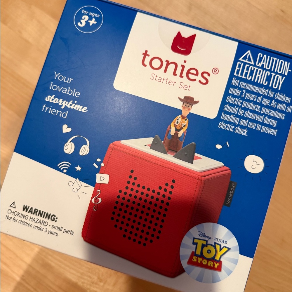 Tonies Toy Story Starter Set. Original Tonie Box- Never opened.